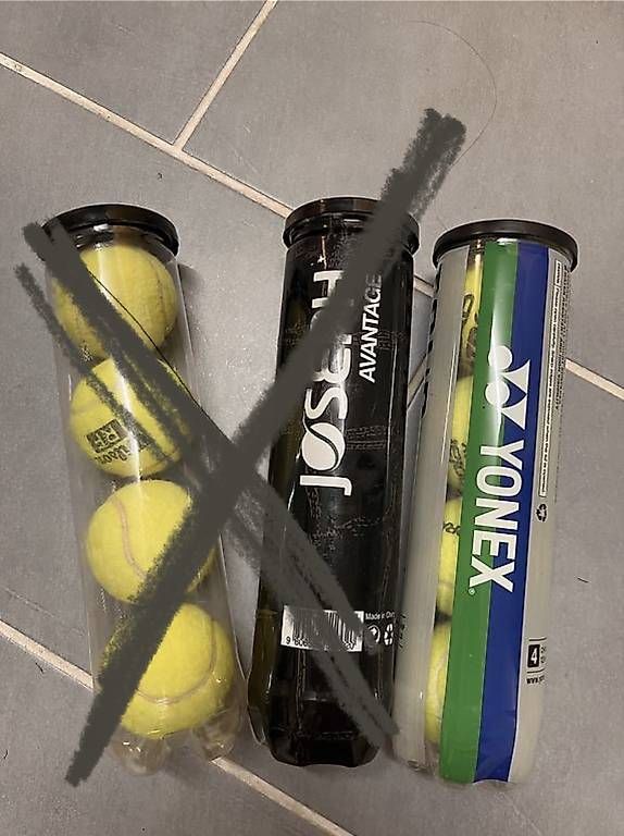 Palloni: Tennisbälle – Usato da Niederwangen BE venduto da mcp_l62p