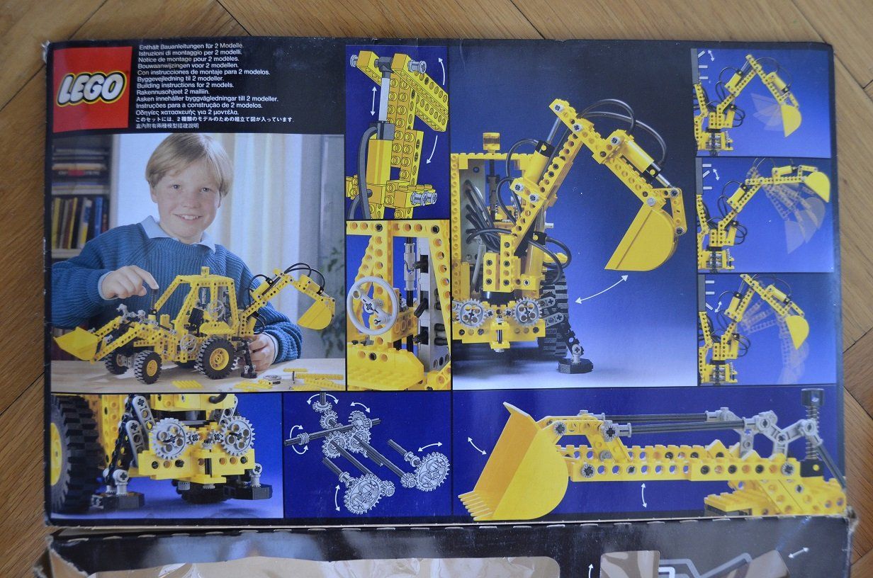 Lego Jouets: LEGO Technic 8862 Pneumatic 2 Modelle: Bagger + Mähdrescher – D'occasion à Zürich par kisten-karl 1