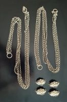 Silber-Trachtenschmuck 4 Göllerhaften, 2x4fach Göllerk. Bern
