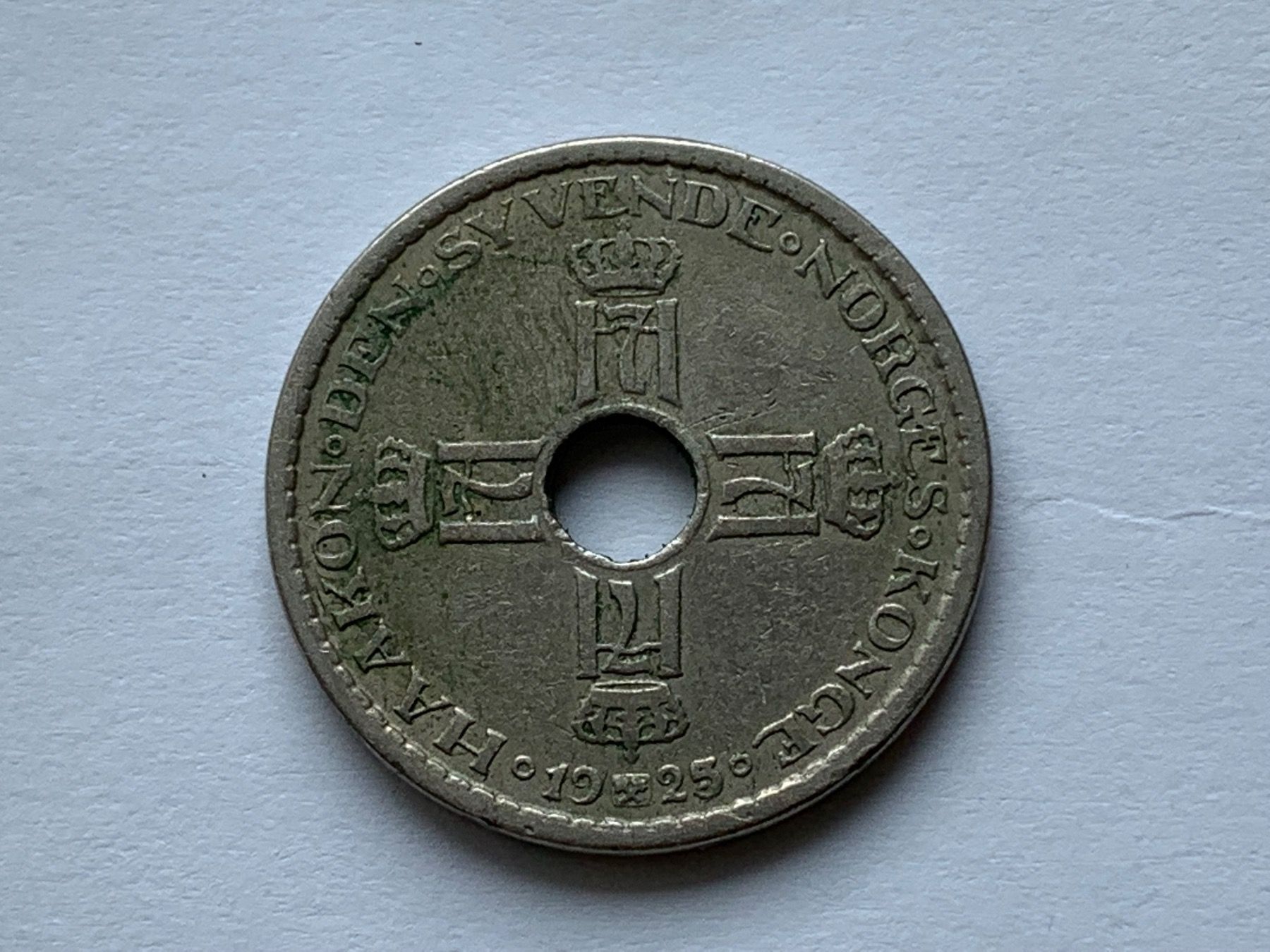 Toutes les monnaies: 1 Krone (Norwegen) 1925 – D'occasion à ZUFIKON par SULMI01
