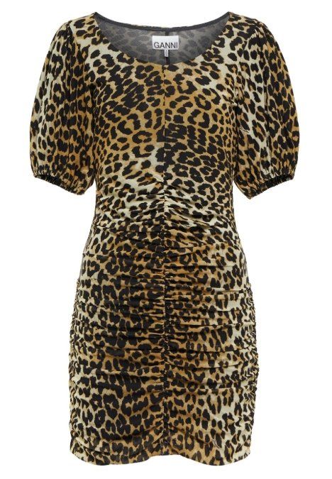 Ganni Vestiti: Robe Ganni imprimé léopard courte – Nuovo (secondo la descrizione) da Morges venduto da aya_65lb 4