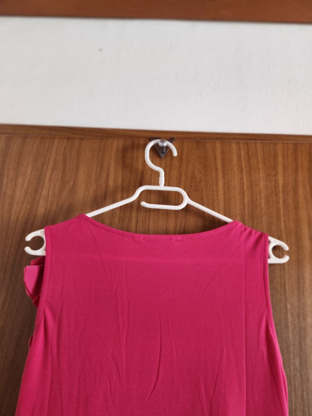 Vestiti: Robe rose Jus d'Orange Paris taille M drapée fleur – Usato da Niedergösgen venduto da Eva2410 1