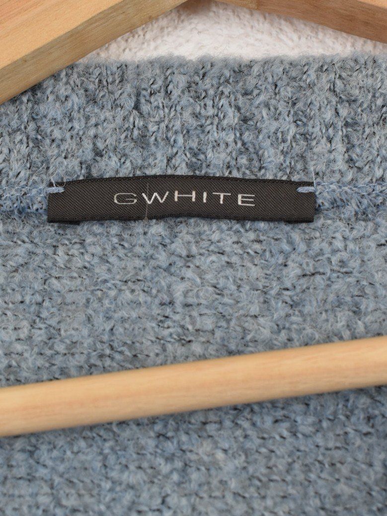 Maglioni & Felpe: GWhite Strickpullover, Gr.42/44 (46), blau, oversized – Usato da Nürensdorf venduto da 2ND_STORY 2