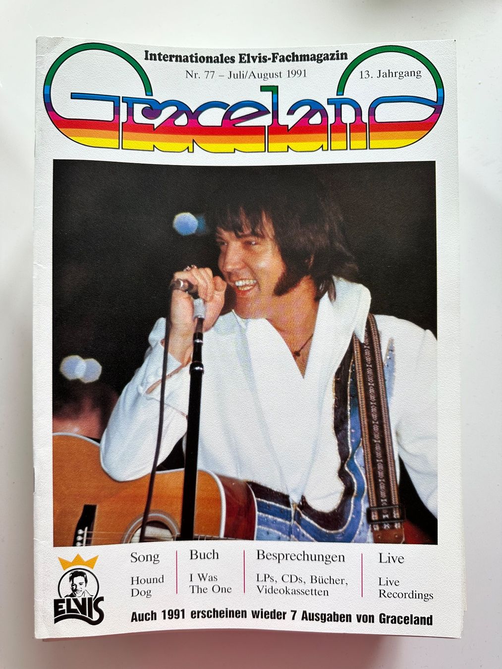 Riviste & Magazine: Elvis - Graceland Magazin Nr. 77 – Usato da Etzwilen venduto da presley3577