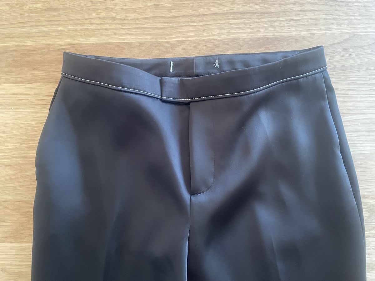 Zara Hosen: Elegante Hose im Satinlook – Gebraucht aus Zürich von pgr_9pzn 4