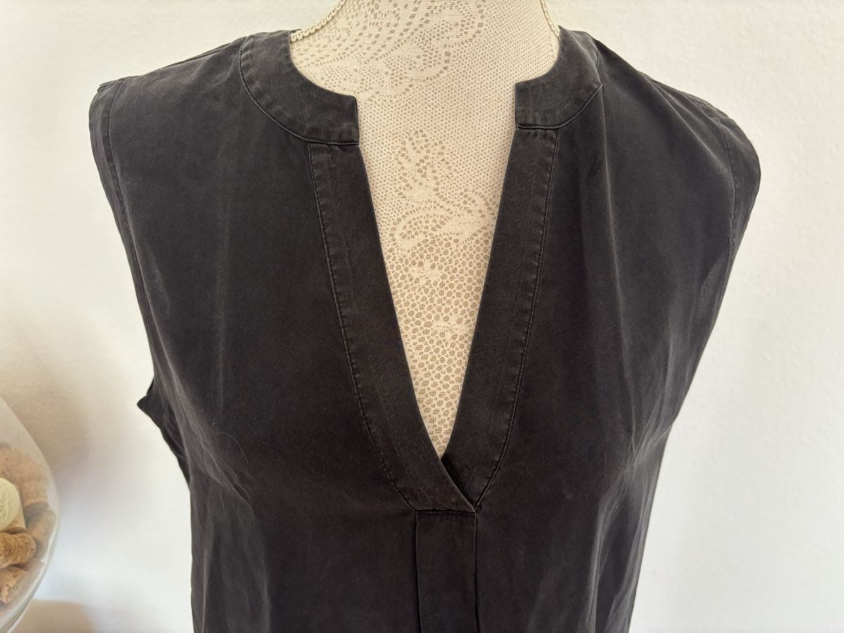 Top: Top Schwarz Gr. 38 seide – Usato da Winterthur venduto da san_wd8j 1