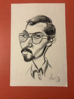 Bild Portrait Mann mit Brille & Bart, von Lero,