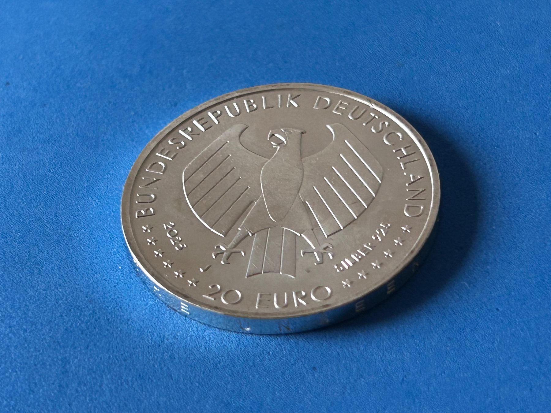 Tutti le monete: Germany - 20 Euros (Chemnitz) 2025 – Nuovo (secondo la descrizione) da Corcelles NE venduto da AJKader 9