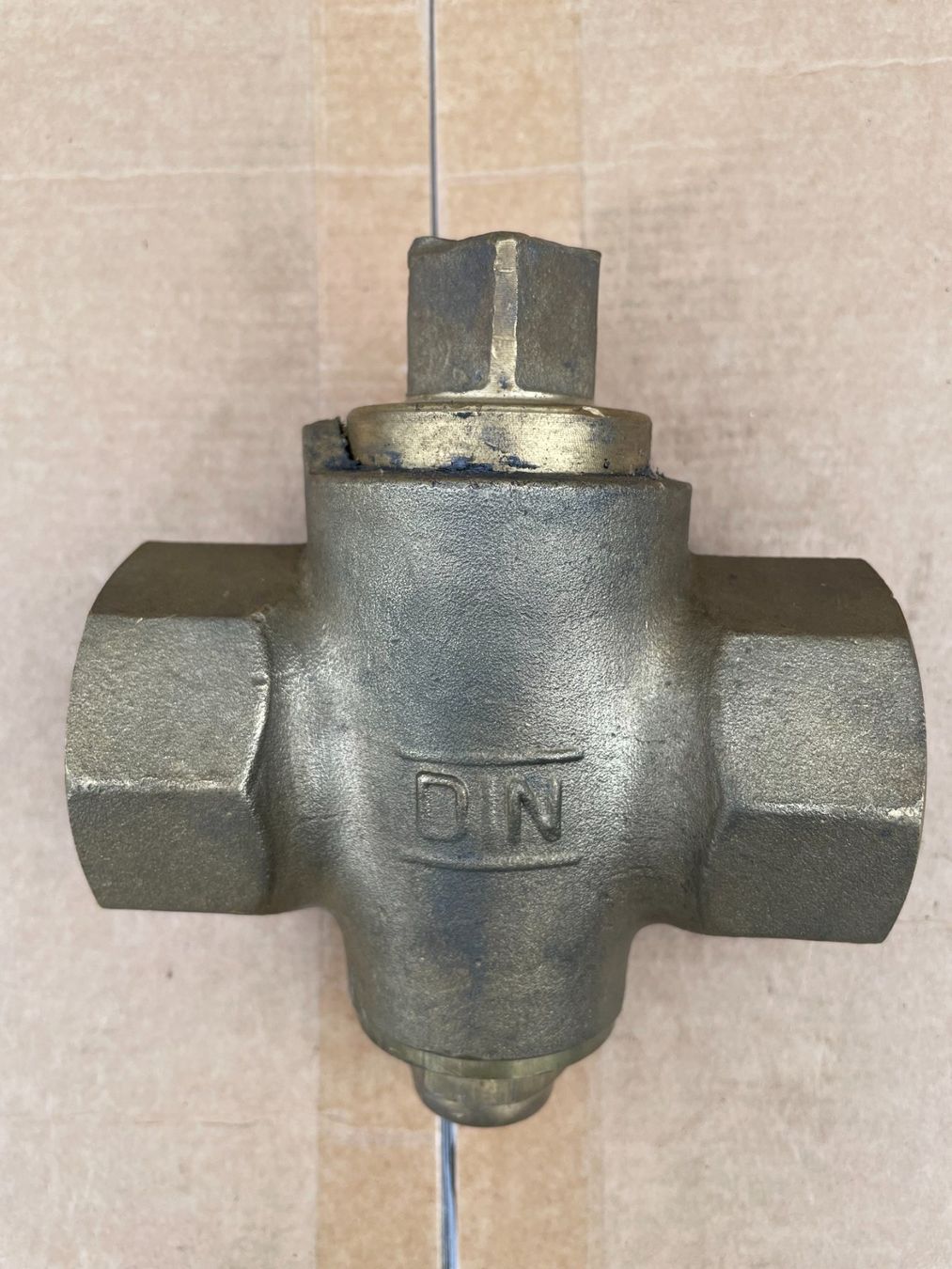 Rubinetteria: robuster Messingwasserdrehhahn 1.1/2", 48mm.Neu – Nuovo (secondo la descrizione) da Schötz venduto da Bintje20