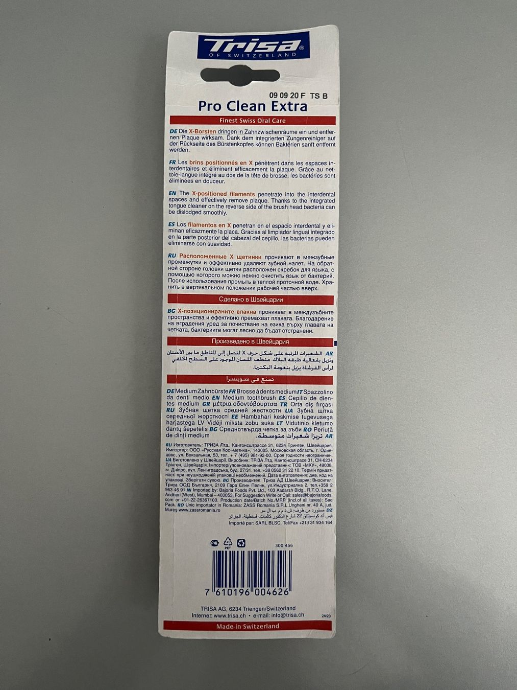 Trisa Cura dei denti: Trisa pro clean Zahnbürste extra 2x Neu – Nuovo e nell'imballaggio originale da Unterägeri venduto da flu_zp5d 1