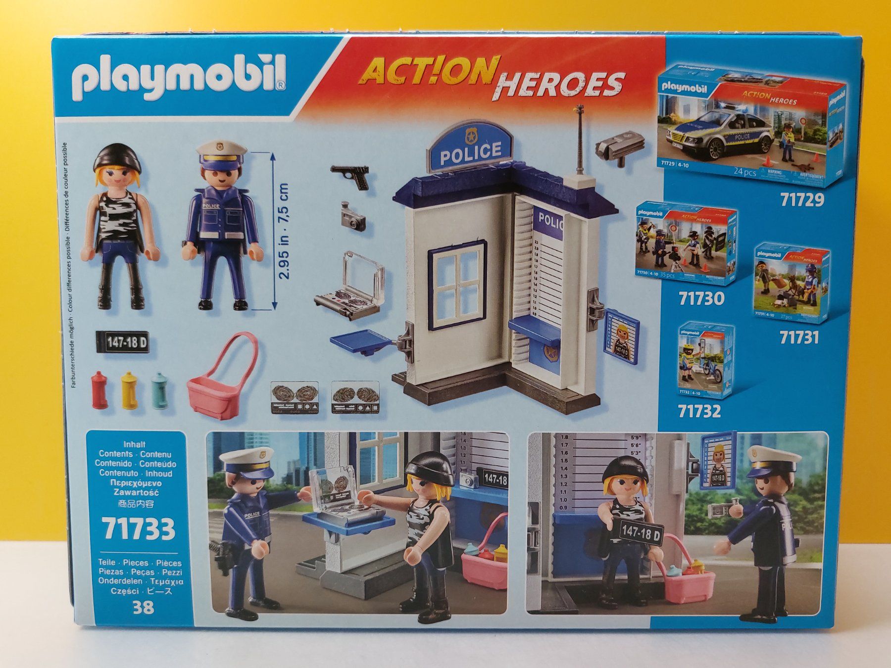 Playmobil Giocattoli: PLAYMOBIL 71733 Polizei Ermittlungszimmer NEU – Nuovo e nell'imballaggio originale da St.Gallen venduto da TinasBauundSpiel 1