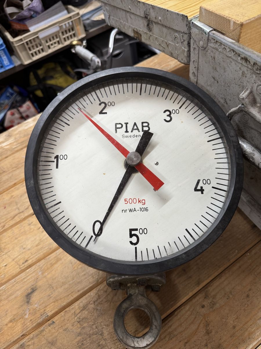 Misurare: Kranwaage PIAB Dynamometer WA-1016 – Usato da Brienz BE venduto da soto718 2