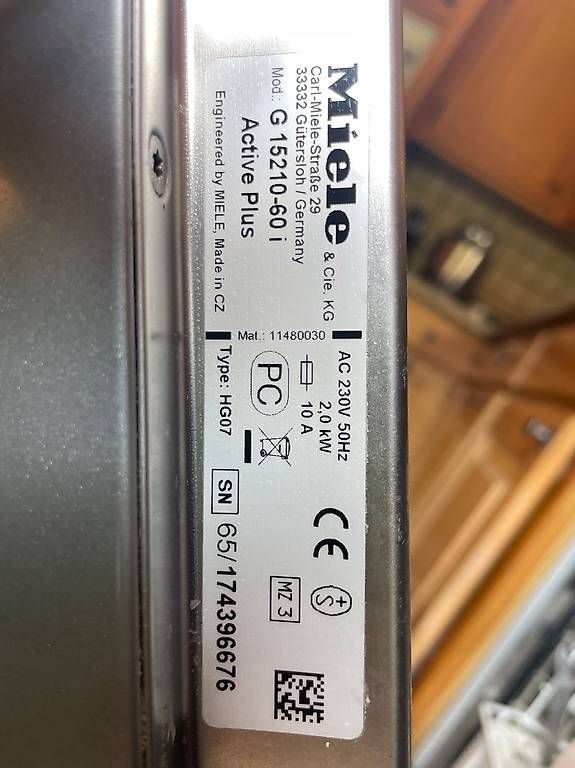 Miele Lavastoviglie: Lave-vaisselle Miele G15210-60 i – Usato da Les Plans-sur-Bex venduto da asl_5bsr 1