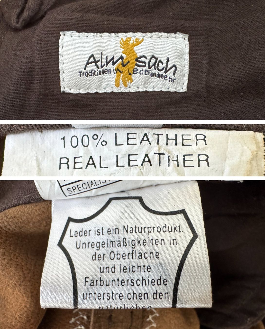 Hosen: Leder-Hose – Gebraucht aus Frick von Tartaruga-6 4