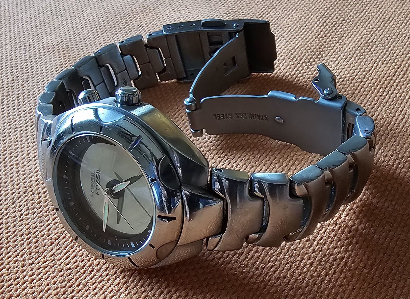 Fossil Orologi: Fossil blue elegante Damenuhr 32mm – Usato da Speicher venduto da Lemore 2