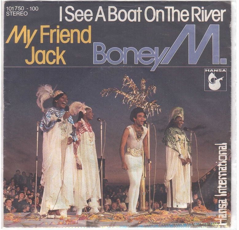 Dischi in vinile: Boney M  --  I see a boot on the river   Single7 – Usato da Rheinau venduto da asteng