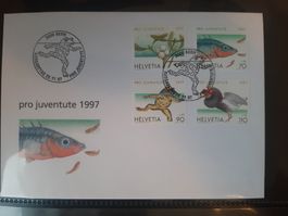 Pro Juventute 1997 Ersttagsbrief, Top Zustand! CHF