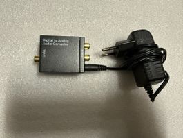 Digital zu Analog Audio Konverter mit Netzteil gebraucht