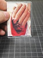 Wunderschöne alte Stoff  Reliquie bitte lesen in den Fotos