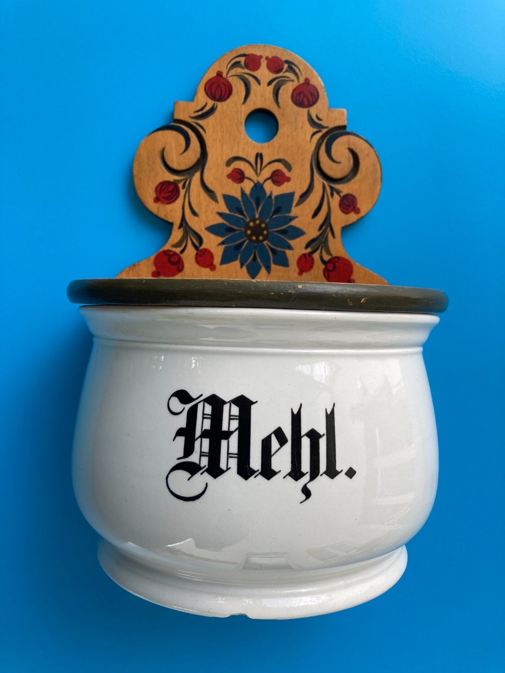 Töpfe: VILLEROY & BOCH  VORRATSDOSE  MEHL  MIT ALTEM LOGO – Gebraucht aus Subingen von ArtBead