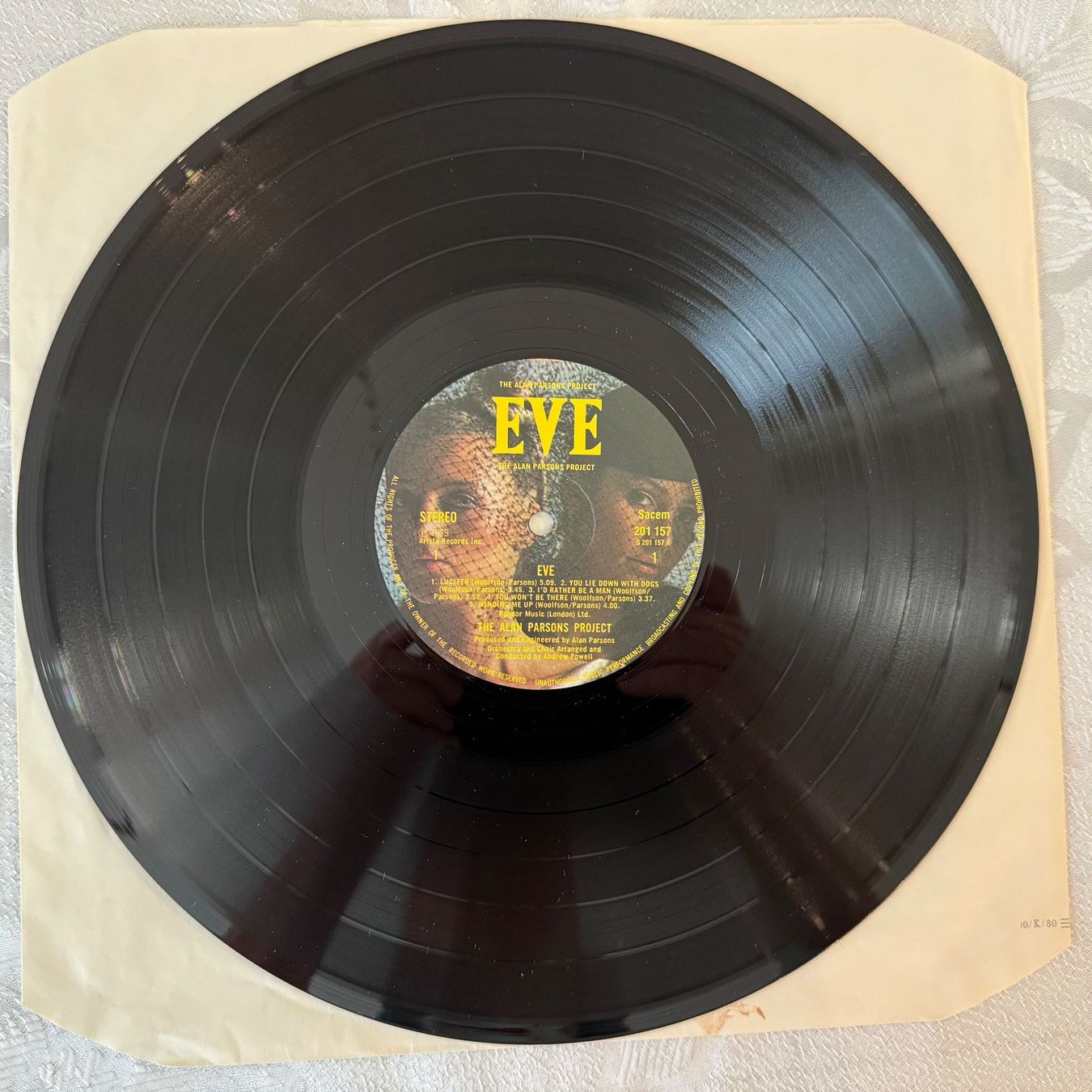 Dischi in vinile: THE ALAN PARSON PROJECT - EVE – Usato da Zürich venduto da fehlton 3