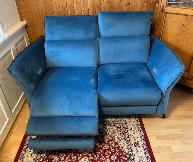 Divani: Sofa, 2-er, elektrisch verstellbar – Usato da Flumenthal venduto da Uranus26 1