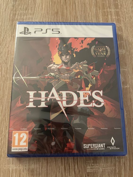 Jeu HADES Pour PS5 - Neuf Sous Blister - Version Française (PEGI 3+)