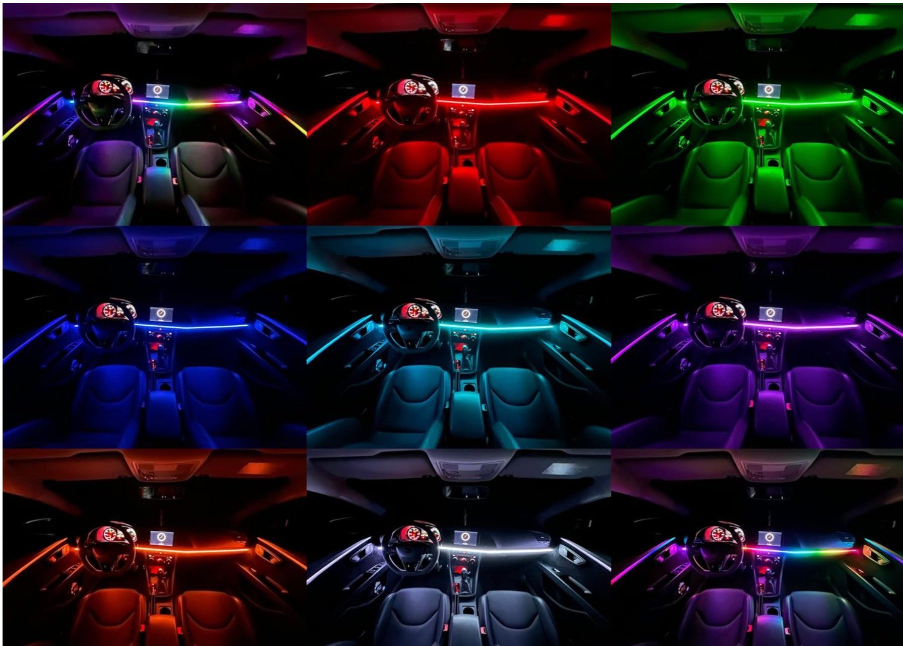 Tutti pezzi di ricambio auto: RGB Full LED Rainbow Auto – Nuovo e nell'imballaggio originale da Mellingen venduto da Samiross 1