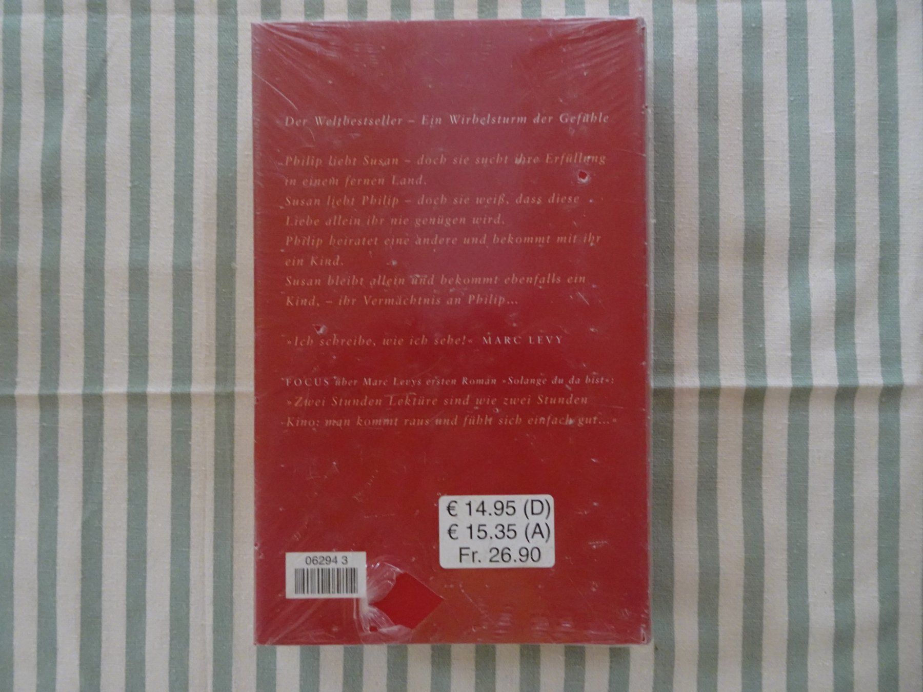 Libri: NEUES Buch - Marc Levy - Wo bist du? - B44 – Usato da Küssnacht am Rigi venduto da Bookslove-Divers 1