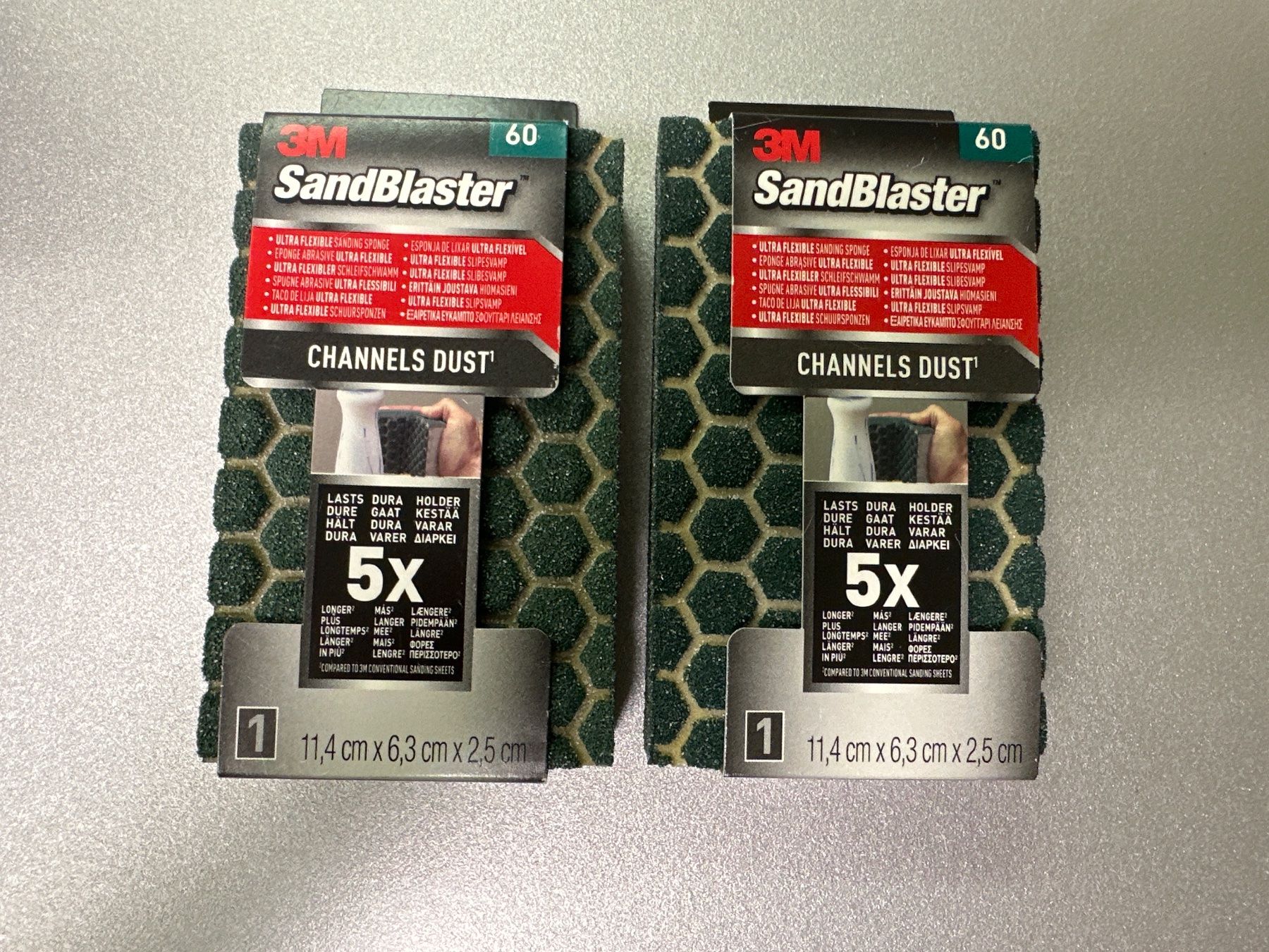 Sonstiges für Haushalt & Wohnen: 2 Stk. neue Schleifschwämme P60 – Neu und originalverpackt aus Necker von liq24