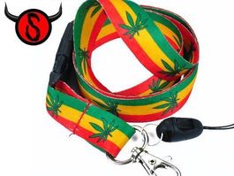 Lanyard – Rasta (Schlüsselband)