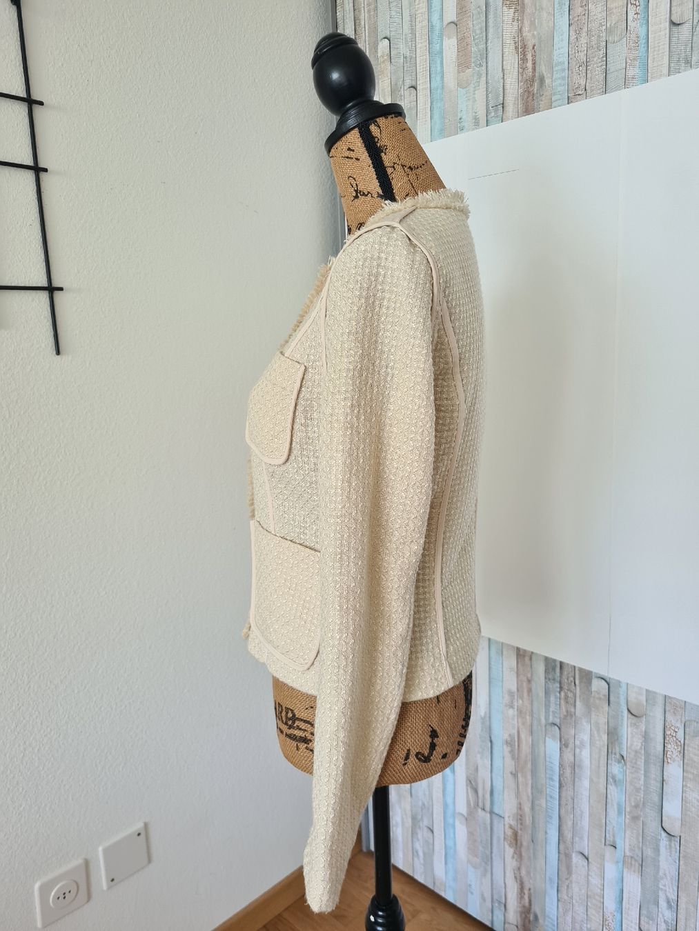 Mango Vestes: Mango Blazer, Gr. S, Bouclé Optik, Beige, – D'occasion à KRIENS par Franzy_Blond10 1