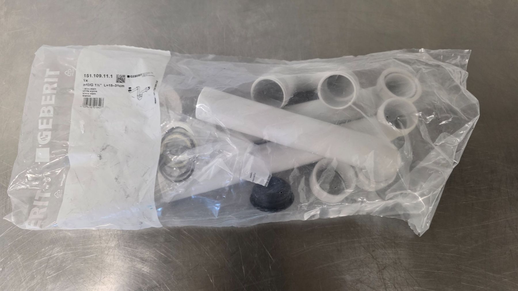 Geberit Armaturen: Geberit 151.109.11.1 siphon 1 1/2" blanc – Gebraucht aus Bionnens von Meg011