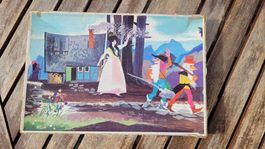 Antikes Puzzle Schneewittchen