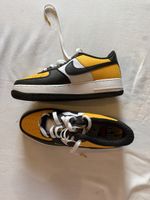 Nike Air Force 1 gelb schwarz weiss guter Zustand