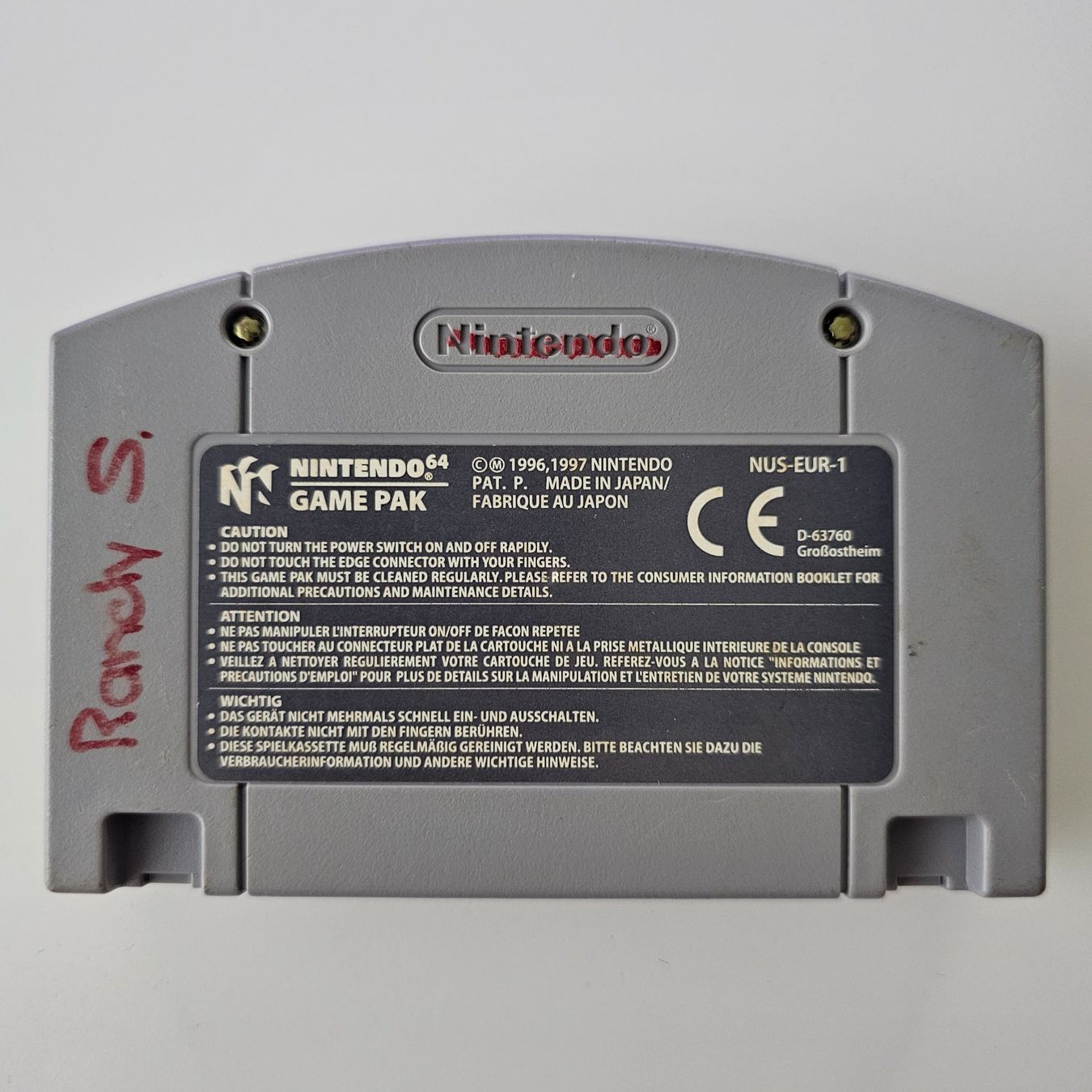 Nintendo Giochi: Mario Golf Nintendo 64 Spiel – Usato da Holziken venduto da Miglioregamesnmore 1