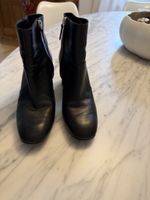 Tod's leather ankle boots black size 37 used good condition
