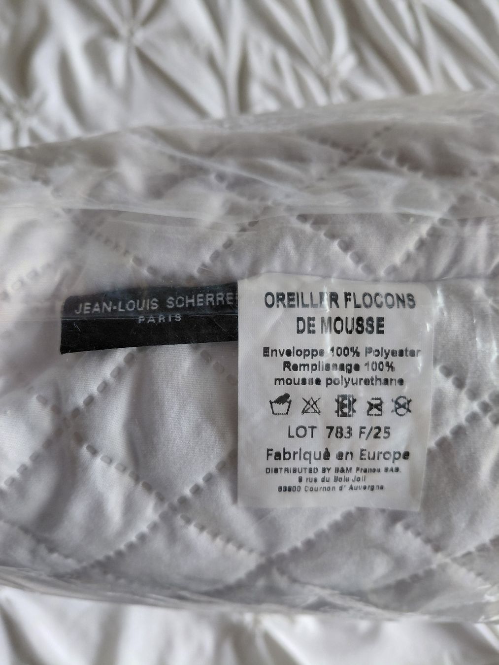 Cuscini: Oreiller Flocons de mousse 60x60cm – Nuovo e nell'imballaggio originale da Tramelan venduto da Belleza82 4