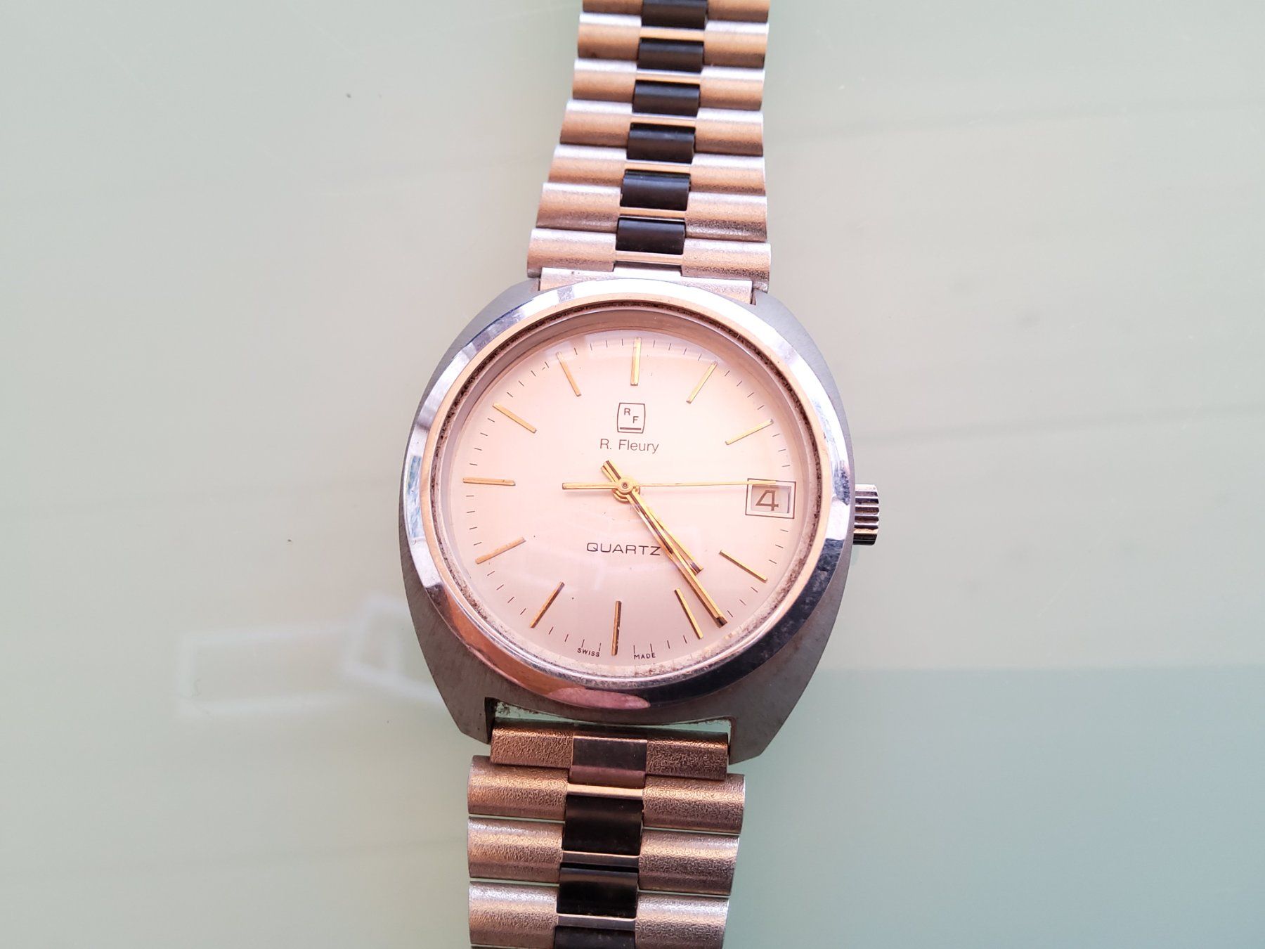 Uhren: Montre bracelet R. Fleury  – Defekt aus Malleray von Broc-Mo 3