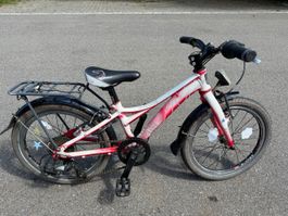 Kindervelo Mustang rot 18 Zoll, 6 Gänge
