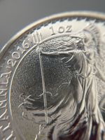 Britannia Silbermünze 1 Unze 2016 Guter Zustand