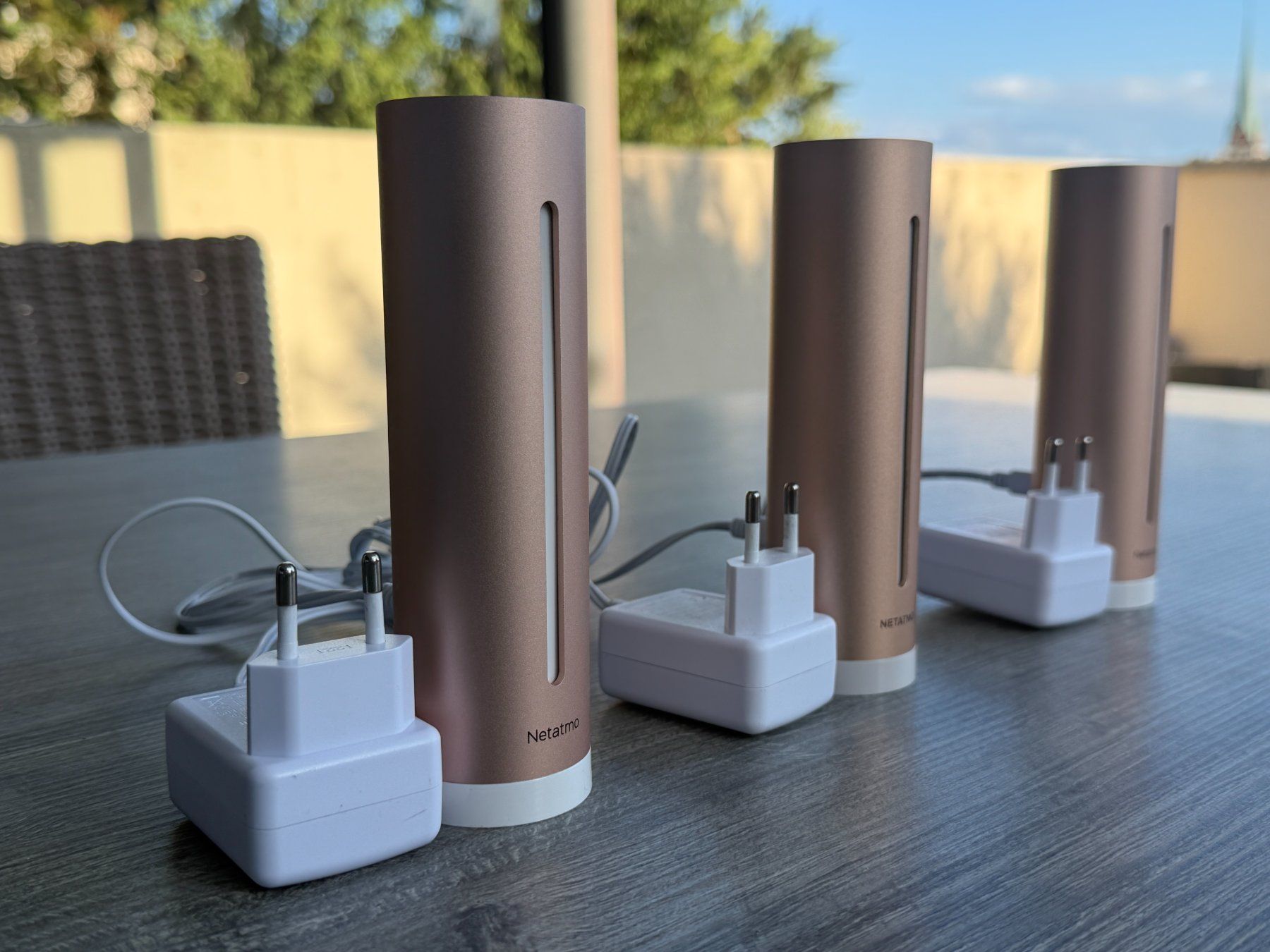 Netatmo Messen: 3x Netatmo Thermo-/Hygrometer Smarter Raumluftsensor – Gebraucht aus Wettingen von Maroxxx 3