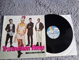 TRANSVISION VAMP    I WANT YOUR LOVE     12 MAXI SINGLE