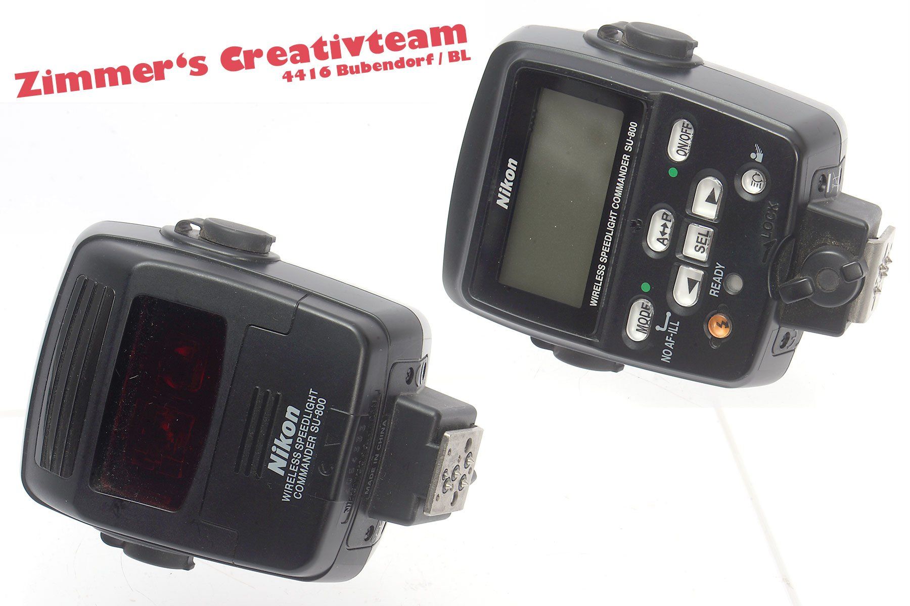 Nikon Blitze: NIKON Wireless Speedlight Commander SU 800 – Gebraucht aus Bubendorf von zimmers_creativteam