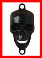 Totenkopf Flaschenöffner Öffner SCHWARZ Schädel Bieröffner