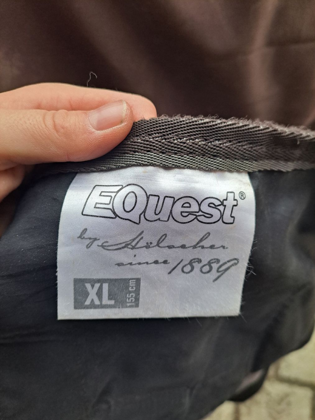Coperte: Fleece-Pferdedecke Grösse 155 – Usato da Seengen venduto da alexandra.weber 2