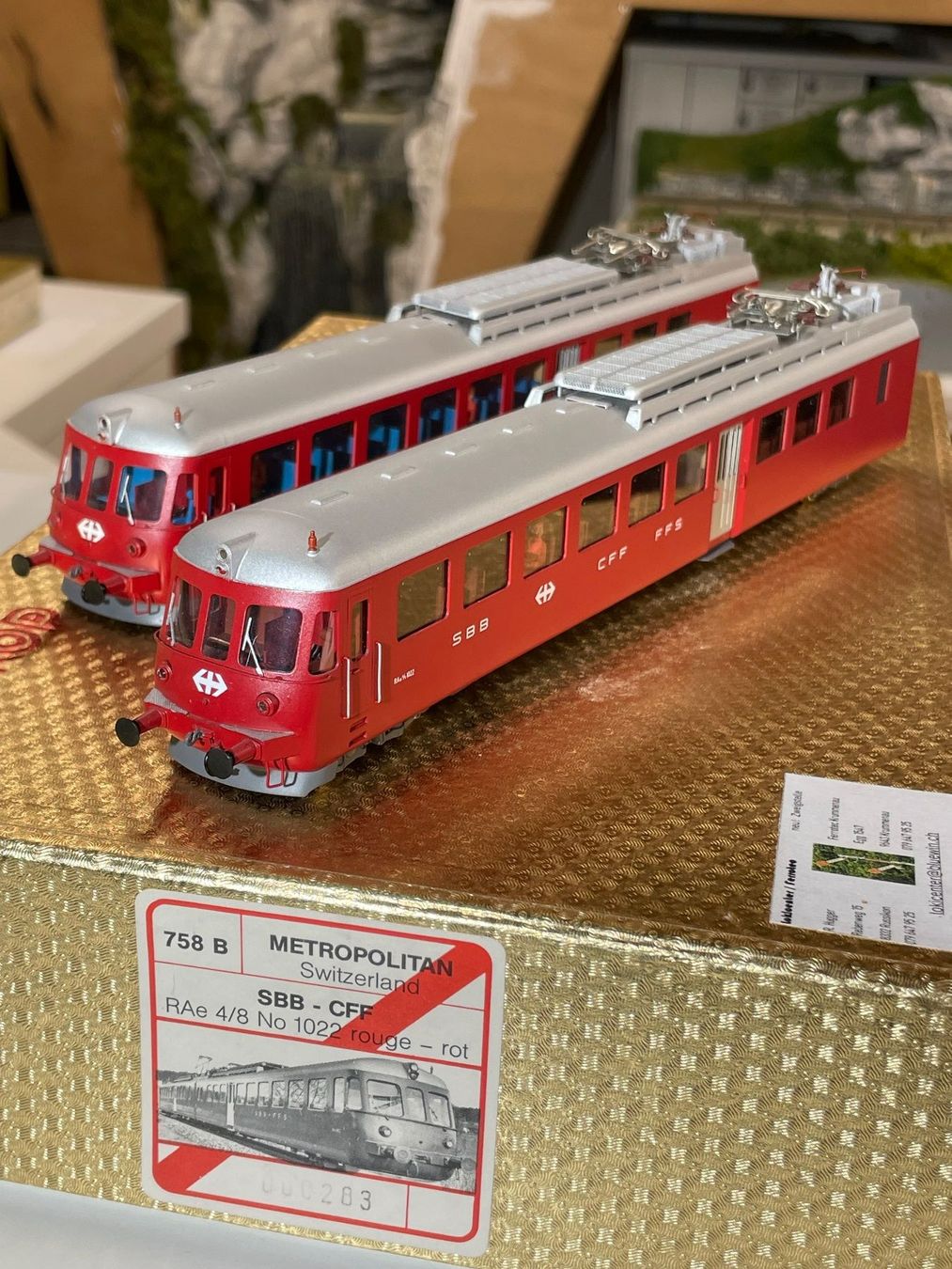 Metropolitan Modellini di ferrovie: Metropolian Rae 4/8, 1022 – Nuovo (secondo la descrizione) da Krummenau venduto da ferrotech 1