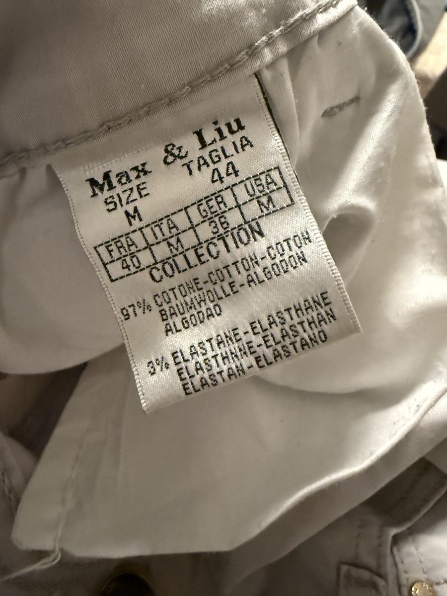 Hosen: Pantalon Max & Liu taille 40, gris/beige – Neu (gemäss Beschreibung) aus Les Avanchets von NR07 3