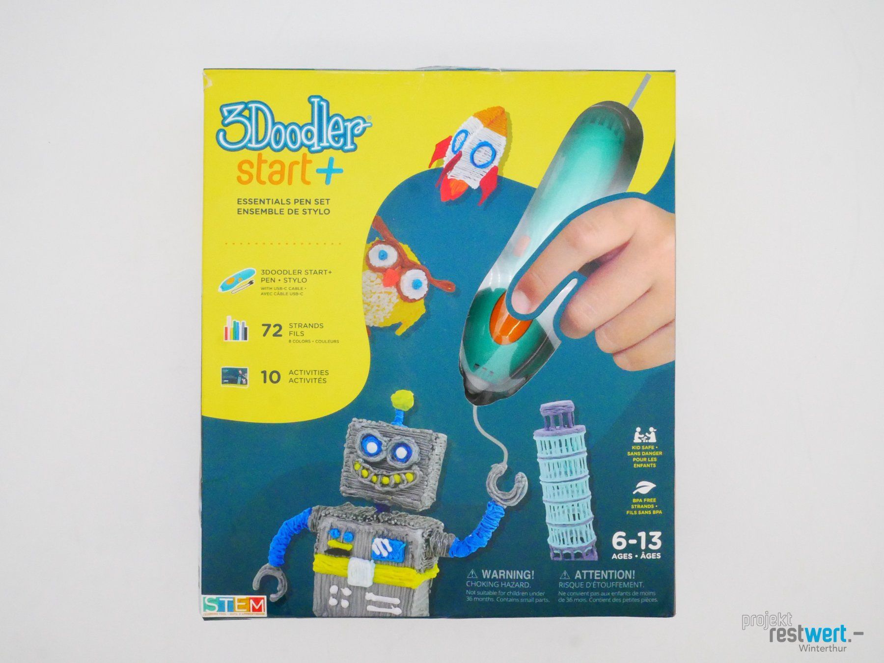 Bastelsets: 3DOODLER Start+ Essentials 3D Stift-Set – Gebraucht aus Winterthur von Restwert_Winterthur 3