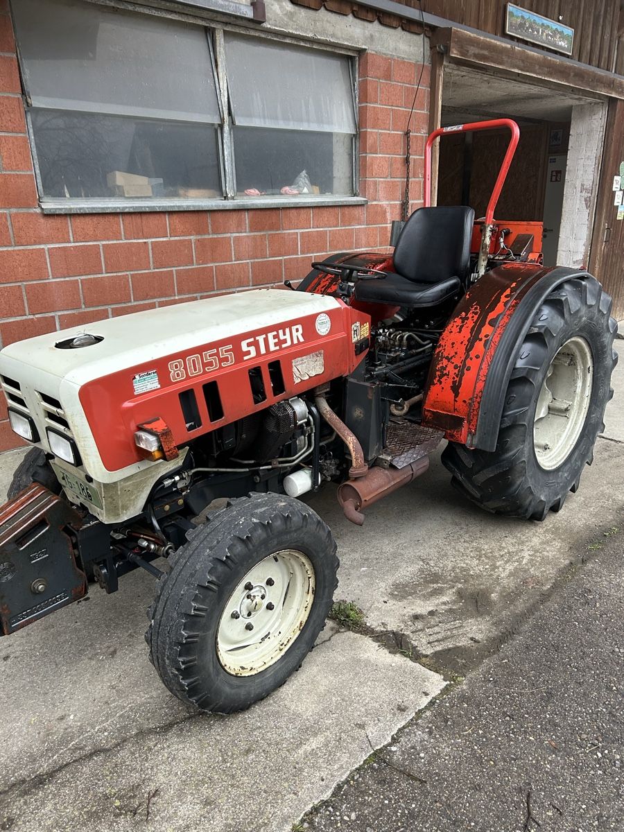 Steyr Traktoren: Steyr 8055 A Traktor Schmalspur – Gebraucht aus Kradolf von kiwigarten1